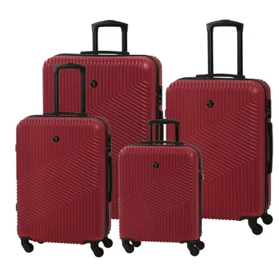Obrázek produktu pro Cestovní kufr BERTOO Milano - červený set 4v1