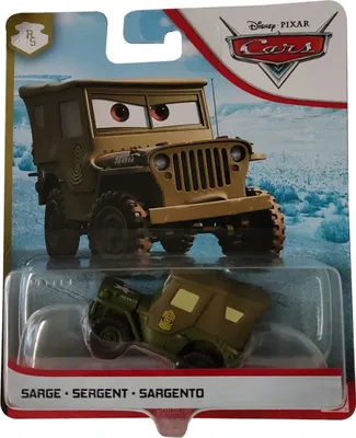 Produktbild von Sarge | FJH95 | Disney Cars | Die-Cast 1:55 Mattel Fahrzeuge