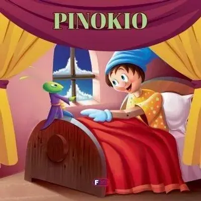 Obrázok produktu pre Pinocchio Kinderbuch aus Ganzkarton, 10 Seiten, 190 x 192 mm