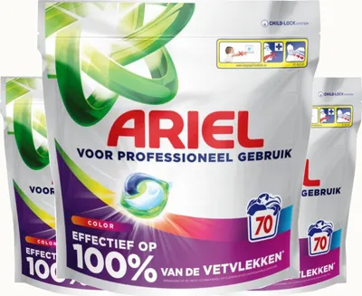Produktbild von Ariel All in 1 Pods Color – 3x70 Wäschen – Vorteilspack