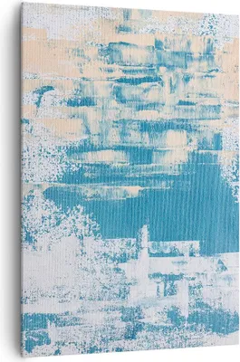 Produktbild von Bild auf Leinwand - Leinwandbild - Einteilig - Blau Farben Hintergrund - 70x100cm - Wand Bild - Wanddeko - Wandbilder - Leinwanddruck - Wanddekoration - Leinwand bilder - Wandbild - PA70x100-5062