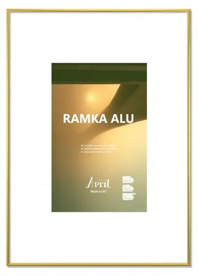 Produktbild von April Rahmen 28x35 Gold Matt RA20