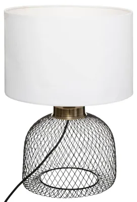 Obrázok produktu pre Stolová lampa EMIE s bielym tienidlom