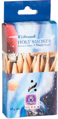 Produktbild von Holy Smokes Räucherkegel Weihrauch Berk HS-70 5 Packungen