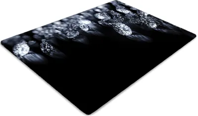 Produktbild von Stuhlunterlage Bürostuhlunterlage 120 cm x 90 cm Bodenmatte Bürostuhlunterlage - Diamanten