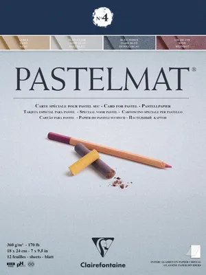 Immagine prodotto di Blok Clairefontaine Pastels No.4 18 x 24 cm, 12 liste, 360 g