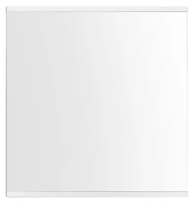 Produktbild von Garderobenspiegel >Menaro< in weiss / Spiegel, Holzwerkstoff - 75x78x3cm (BxHxT)