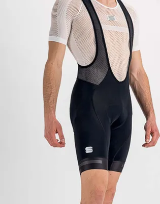 Obrázek produktu pro SPORTFUL Krátké cyklistické šortky s pásky - NEO - černé 3XL