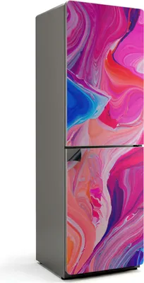 Obrázek produktu pro Magnetická fólie na ledničku - Dekorativní magnetická fólie do kuchyně - Magnet na ledničku - Samolepicí magnetická tabule - Magnetická fólie na dveře ledničky - 60x190 cm