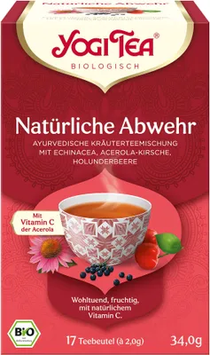 Immagine prodotto di Yogi Tea Difesa Naturale Bustine filtro biologiche 17X1,8 g