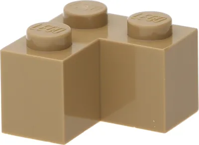 Zdjęcie produktu dla LEGO: 25 sztuk klocków narożnych 2x2, ciemny beż