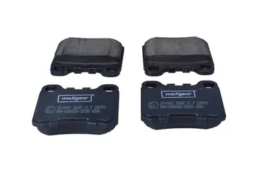 Produktbild von MAXGEAR Bremsbeläge Satz Hinten Bremsklötze passend für MERCEDES-BENZ 190 (W201) 19-0402