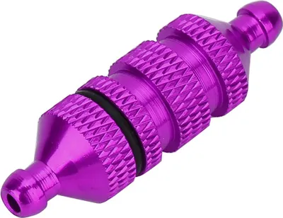 Zdjęcie produktu dla Filtr paliwa Część modelu silnika do modeli samochodów RC 1:8 / 1:10 Stop aluminium Fioletowy
