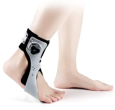 Immagine prodotto di Ortesi per lesioni al piede – AFO regolabile, per fascite plantare, tendine di Achille, riabilitazione, destra, lunga