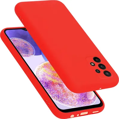 Obrázek produktu pro Cadorabo Ochranné pouzdro pro Samsung Galaxy A23 4G / 5G Case in Red Pouzdro na mobilní telefon, kryt TPU Etui