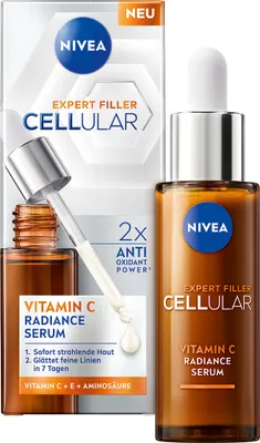 Produktbild von NIVEA CELLULAR Anti-Falten Expert Filler Vitamin C Serum 30 ml
