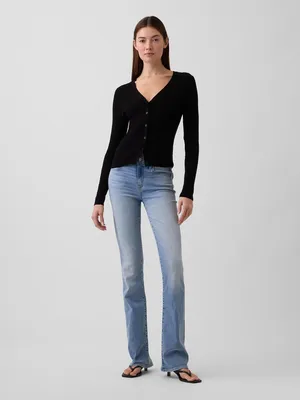 Produktbild von GAP Mid Rise Universal Baby Boot Jeans 25REG