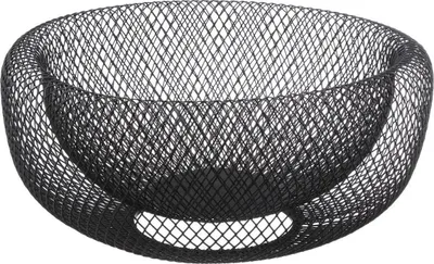 Produktbild von Secret de Gourmet Obstschale/Obstkorb - schwarz - Metall - 27cm