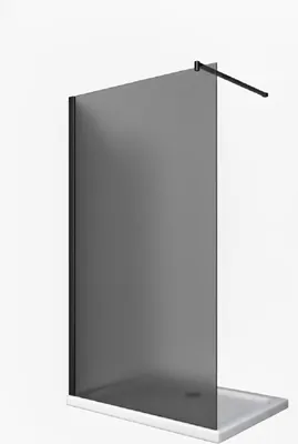 Immagine prodotto di Glaswerk Westfalen- Schermo doccia LiLy 140x200cm vetro grigio