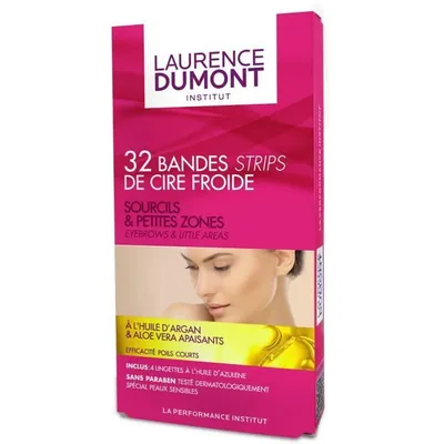 Produktbild von Laurence Dumont Institut Kaltwachs Augenbrauen 32 Bänder