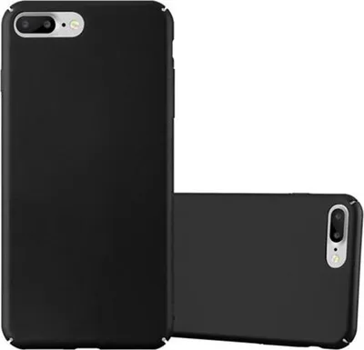 Produktbild von Cadorabo Hülle für Apple iPhone 7 PLUS / 7S PLUS / 8 PLUS Schutzhülle in Schwarz Hard Case Handy Hülle Etui