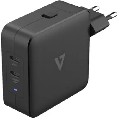 Produktbild von V7 ACUSBC65WGAN, Drinnen, AC, Schwarz