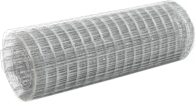 Obrázek produktu pro Pletivo ke kurníku pozinkovaná ocel 10 x 0,5 m stříbrné