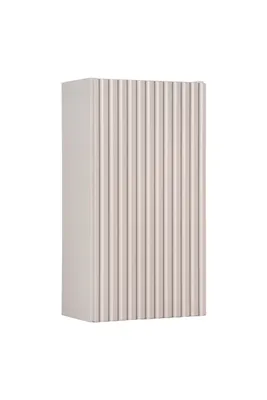 Zdjęcie produktu dla Szafka Łazienkowa Wisząca 30 Cm Kaszmir Mat Ryflowana Mdf