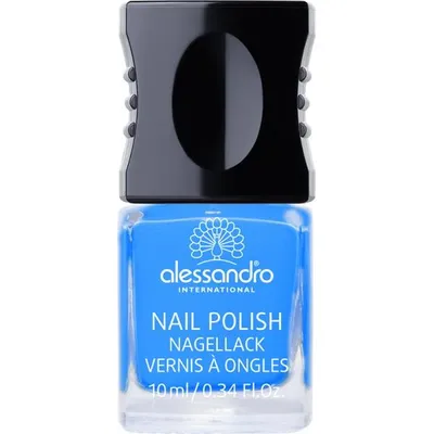 Zdjęcie produktu dla alessandro 917 Baby Blue, 10 ml, Niebieski, Baby Blue, Kolorujący, Matowy, Połysk