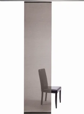 Produktbild von Schiebegardine Manhattan braun 60x245 cm
