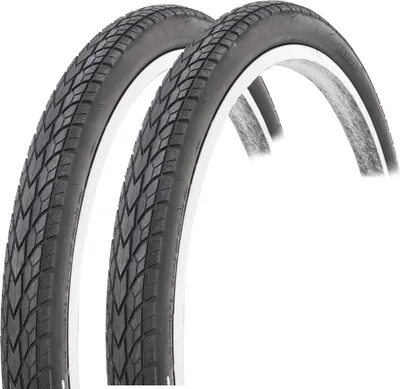 Produktbild von 2x SET Kenda 28 Zoll E-Bike Fahrrad Reifen K-1172 (45-622) 28x1.70 schwarz 700x45