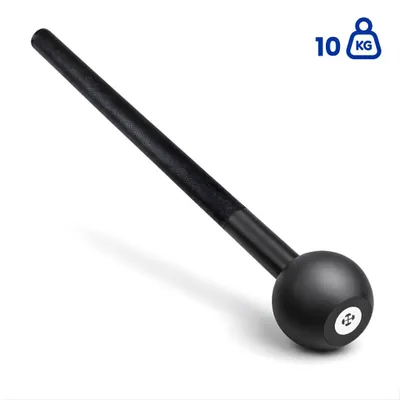 Immagine prodotto di Set di macebell PH Fitness da 10 kg – Macebell professionali per l'allenamento funzionale della forza con impugnatura in acciaio, ideali per allenare il core e le spalle, a casa e in palestra