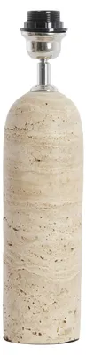 Produktbild von Light & Living Tischlampe Lampenfuß Malakai Travertin Marmor (28cm)