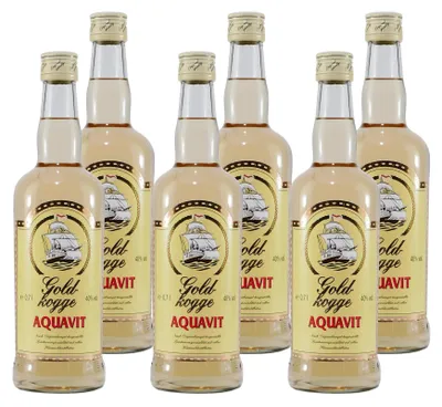 Produktbild von Goldkogge Aquavit (6 x 0,7L)