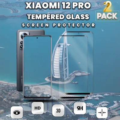 Obrázek produktu pro 2-balení Xiaomi 12 PRO Ochranné sklo na displej - Tvrzené sklo 9H - Super kvalita 3D