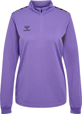 Image de Hummel Authentic Half-Zip Sweatshirt Femme, Taille:L