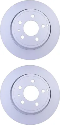 Produktbild von 2 Bremsscheiben voll Ø 68 mm 9,6 mm HELLA passend für u.a. VOLVO S70