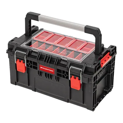 Zdjęcie produktu dla Toolbrothers RHINO XL walizka narzędziowa ECO Handling+ wysokość L 26 l IP66 z wyjmowanymi przegrodami + pudełka
