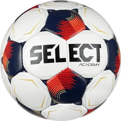 Productafbeelding van Select Academy V26 Trainingsbal - Wit / Rood | Maat: 5