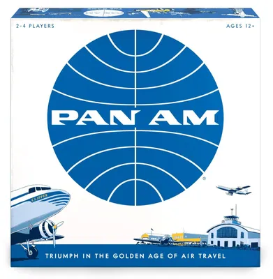 Image de Jeu de société stratégique Pan Am, à partir de 12 ans. Jeu de société anglais pour 2 à 4 joueurs