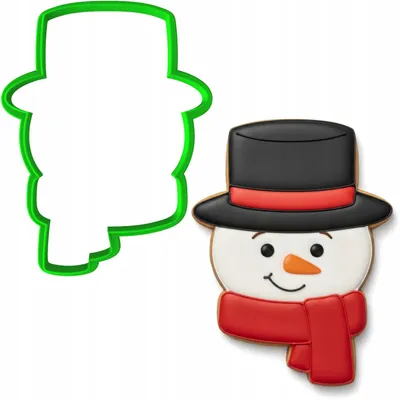 Produktbild von Cookie Master Schneemann Keksausstecher Weihnachtsgebäck 10cm