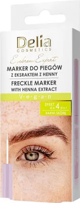 Obrázek produktu pro Delia Eyebrow Expert Marker na pihy s výtažkem z henny, 4 ml