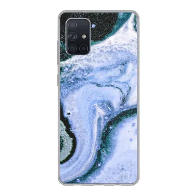 Produktbild von MuchoWow® Handyhülle Schutzhülle Hülle für Samsung Galaxy A51 Mineralien - Natursteine - Universum Silikon Softcase Handy Hülle - Schutzabdeckung