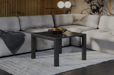 Produktbild von Endo-Möbel Couchtisch Garold 80x80x55 cm Wohnzimmertisch Beistelltisch (Beton Dunkel)