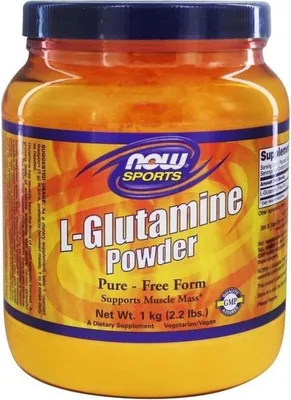 Produktbild von Now Foods - L-Glutamin 5000 mg Pulver 1000 g