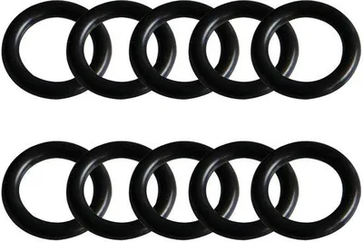 Obrázek produktu pro Sada těsnicích kroužků z nitrilu, průměr 27 mm - Antistatické - Odolné vůči olejům - Odolné