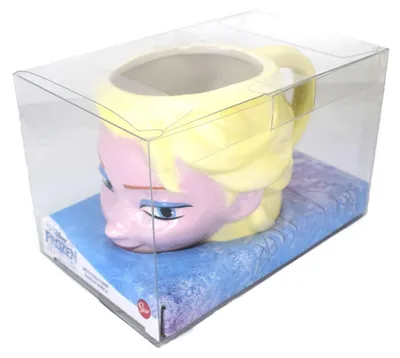 Produktbild von Motivtasse Keramiktasse Kopf Elsa 3D Disneys Frozen mit Geschenkbox