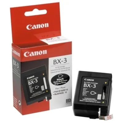 Produktbild von Canon BX-3, Schwarz, 2000 Seiten, Tintenstrahl