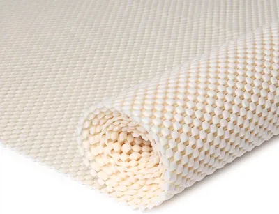 Produktbild von Rutschfester Unterleger für Teppiche - 100 x 150 cm - PVC - Rutschfest - Beige