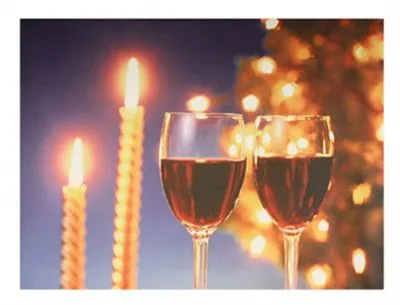 Produktbild von LED Bild "Candle Light" auf Leinwand / Größe: 30x40cm / batteriebetrieben